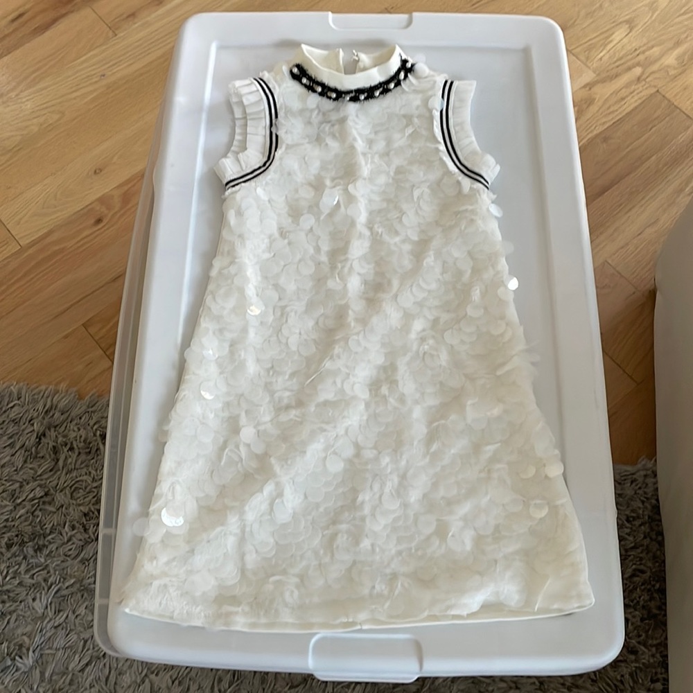 Fancy and cute white dress